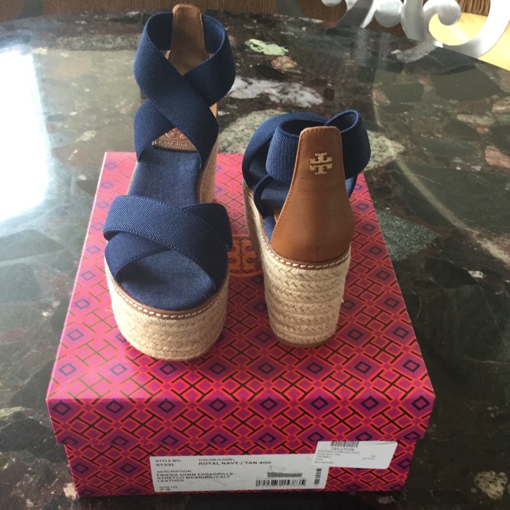 Tory Burch espadrilles wedges